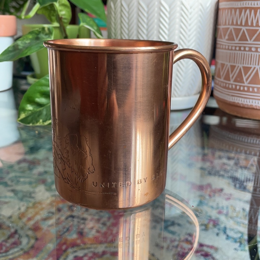 Copper Mug with Handle